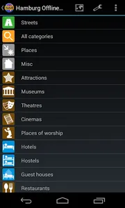 Hamburg Offline City Map screenshot 1