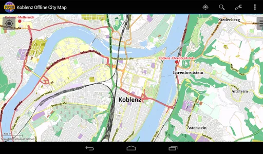 Koblenz Offline City Map screenshot 8