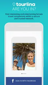 Tourlina - Female Travel App screenshot 0