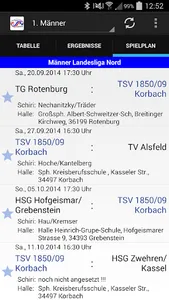 TSV Korbach Handball screenshot 1