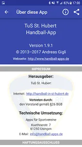 TuS St. Hubert Handball screenshot 3