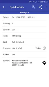 TuS St. Hubert Fußball screenshot 2