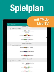 WM 2023 Spielplan Live TV.de screenshot 12