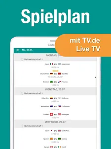 WM 2023 Spielplan Live TV.de screenshot 6