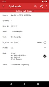 TV Geldern Handball screenshot 2