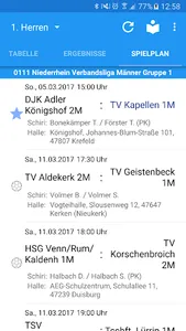 TV Kapellen Handball screenshot 1