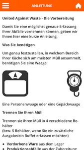 Food Waste Service Tool 2.0 DE screenshot 1