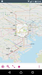 Tokyo Rail Map screenshot 3