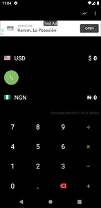 US Dollar to Nigerian Naira screenshot 1
