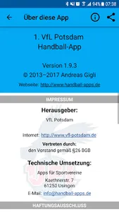 1. VfL Potsdam screenshot 3