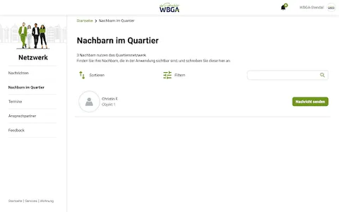 WBGA Mieter App screenshot 10
