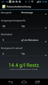 Restzucker screenshot 8