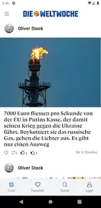 Weltwoche Deutschland screenshot 0