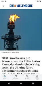 Weltwoche Deutschland screenshot 1