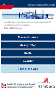 Gewässerdaten Hamburg screenshot 0