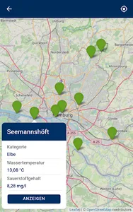 Gewässerdaten Hamburg screenshot 2