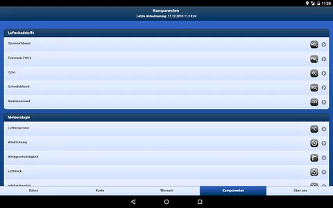 Luftqualität Sachsen-Anhalt screenshot 8