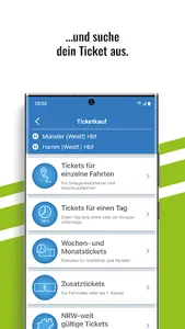 WestfalenTarif screenshot 2
