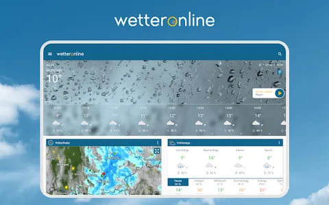 RegenRadar mit Unwetterwarnung screenshot 16