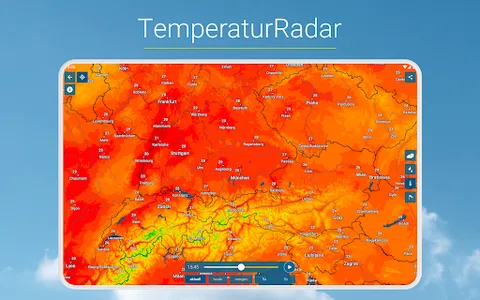 RegenRadar mit Unwetterwarnung screenshot 18