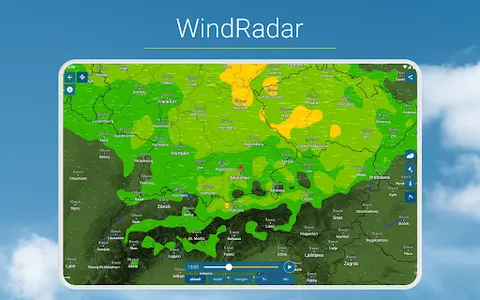 RegenRadar mit Unwetterwarnung screenshot 19