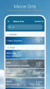 RegenRadar mit Unwetterwarnung screenshot 7