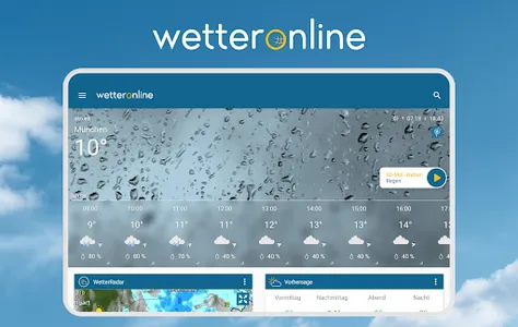 RegenRadar mit Unwetterwarnung screenshot 8