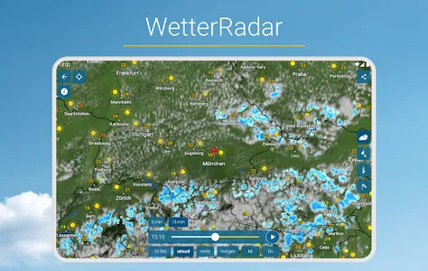 RegenRadar mit Unwetterwarnung screenshot 9