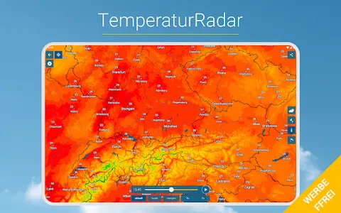 RegenRadar mit Unwetterwarnung screenshot 18