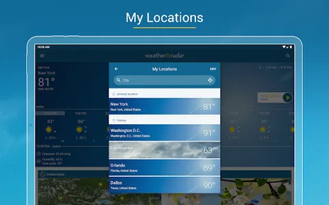 Weather & Radar - Storm radar screenshot 22