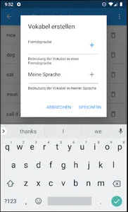 Vokabelhelfer - Vokabeltrainer screenshot 1