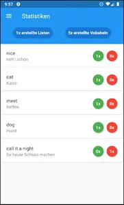 Vokabelhelfer - Vokabeltrainer screenshot 6