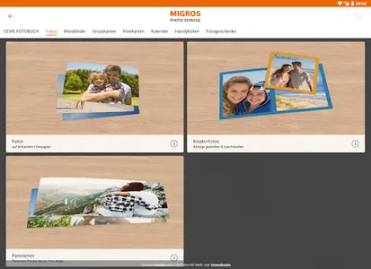 Migros Photo Service - Fotobuc screenshot 12