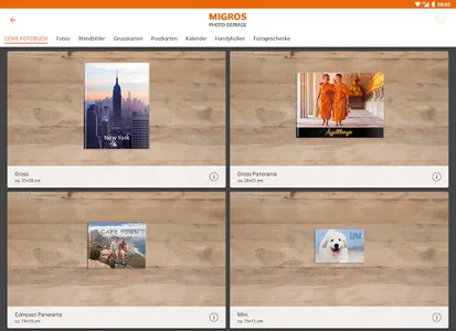 Migros Photo Service - Fotobuc screenshot 8