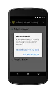 YellowTimeManager screenshot 1