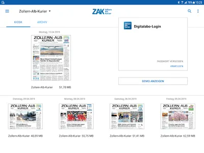 Zollern-Alb-Kurier E-Paper screenshot 5