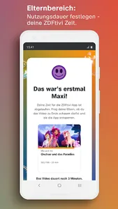 ZDFtivi-App –  Kinderfernsehen screenshot 6