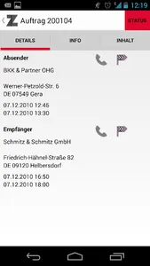 ZEBRAXX4Android screenshot 1