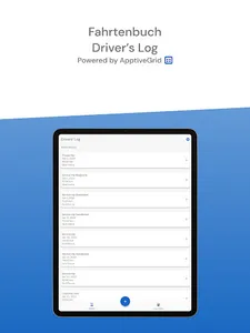 Fahrtenbuch - Driver's Log screenshot 3