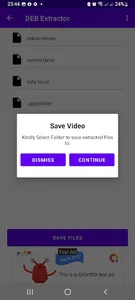 Deb File Opener & Extractor screenshot 3