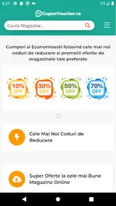 CuponVoucher - Coduri Reducere screenshot 0