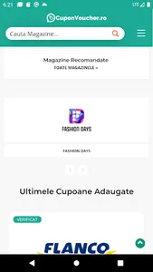 CuponVoucher - Coduri Reducere screenshot 1
