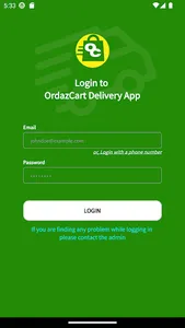 Ordaz Cart - Driver screenshot 1