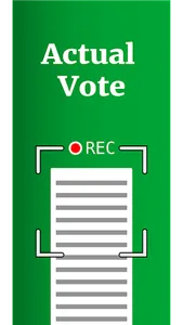 Actual Vote screenshot 0
