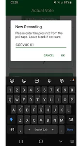 Actual Vote screenshot 7