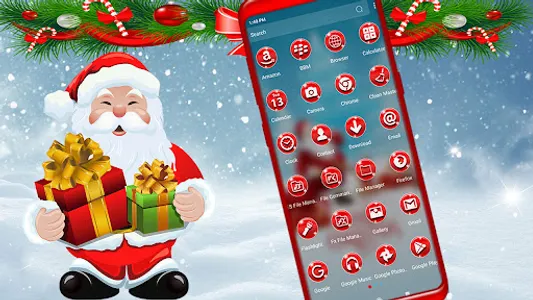 Christmas Santa Gifts Theme screenshot 1