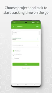 DeskTime Mobile Time Tracker screenshot 2