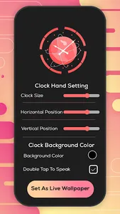 Analog Clock Live Wallpaper screenshot 12