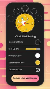 Analog Clock Live Wallpaper screenshot 3