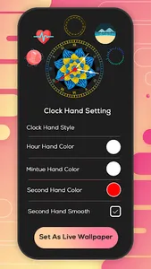 Analog Clock Live Wallpaper screenshot 4